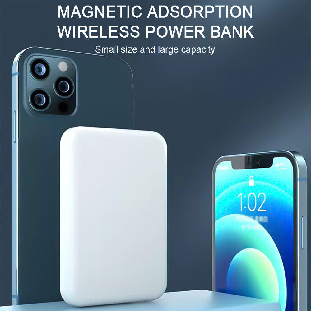 Revolutionary 20000mAh Magnetic Power Bank with Wireless Charging for iPhone